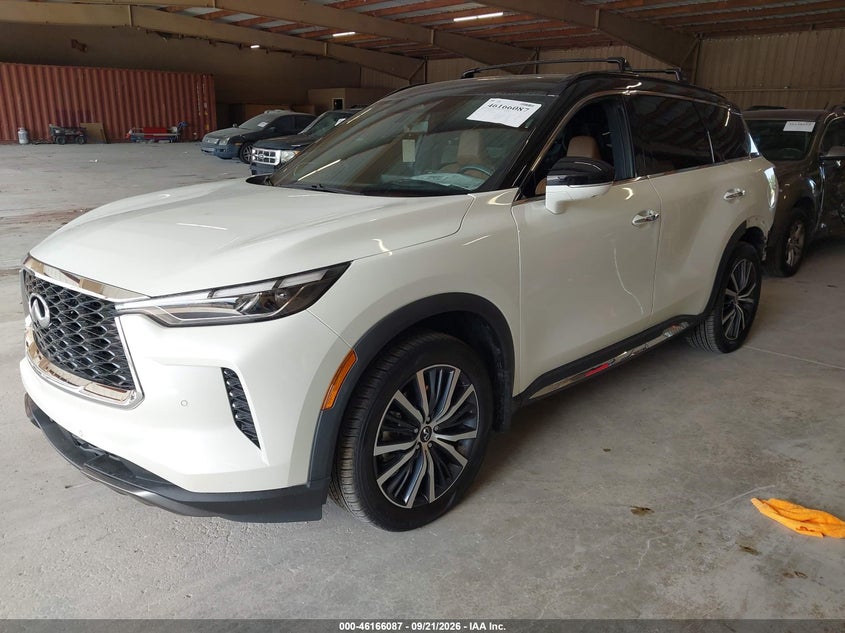 Vin: 5n1dl1hu4pc350774, lot: 46665929, infiniti qx60 autograph awd 20232