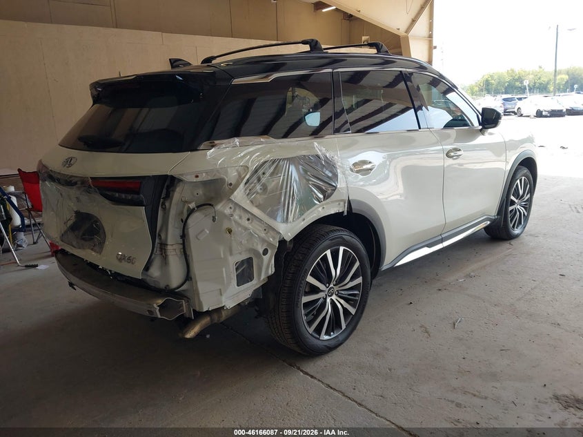 Vin: 5n1dl1hu4pc350774, lot: 46665929, infiniti qx60 autograph awd 20234