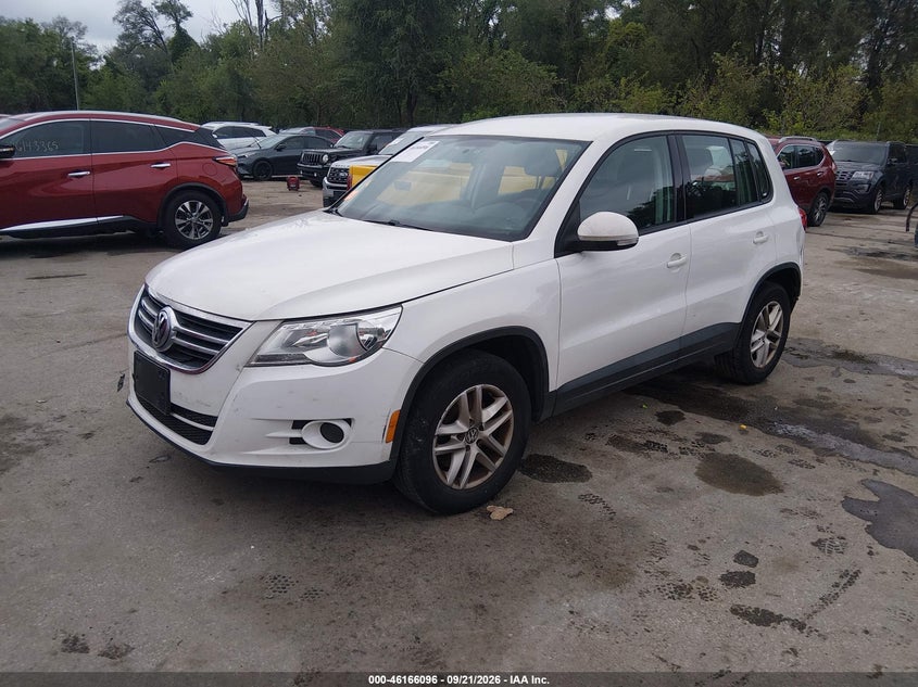 Vin: wvgav7ax5bw561252, lot: 46665938, volkswagen tiguan s 20112