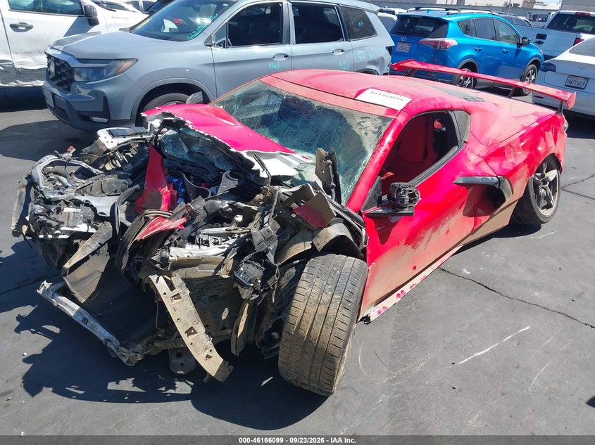 Vin: 1g1yb2d44r5108376, lot: 46665941, chevrolet corvette stingray rwd  2lt 20242