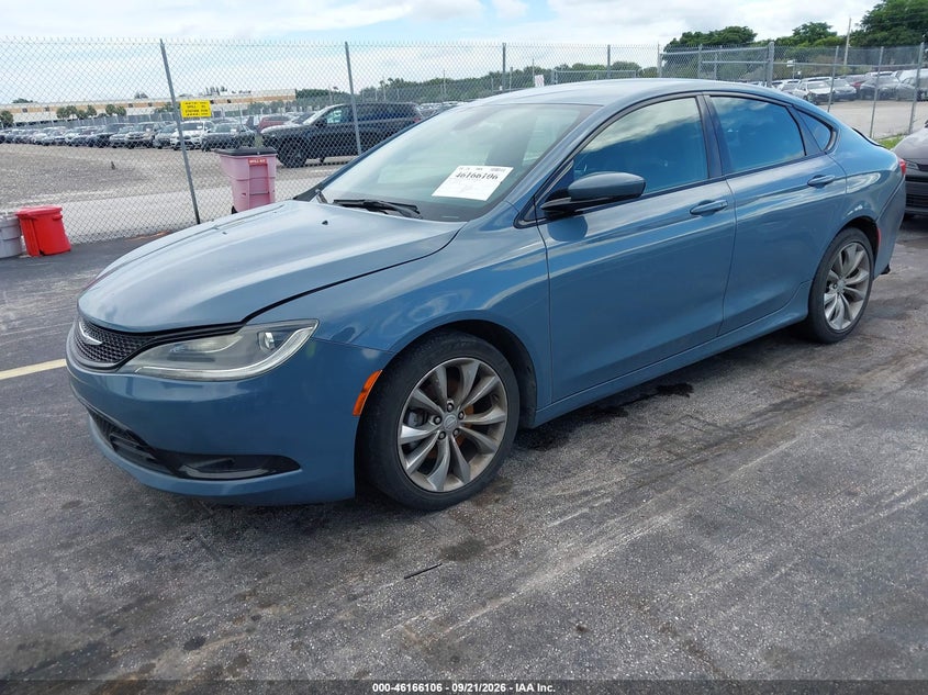 Vin: 1c3cccbb2fn597267, lot: 46665948, chrysler 200 s 20152