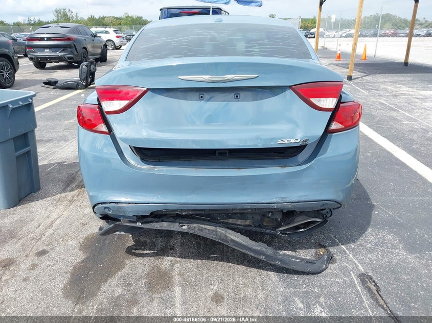 CHRYSLER 200 2015 VIN 1C3CCCBB2FN597267