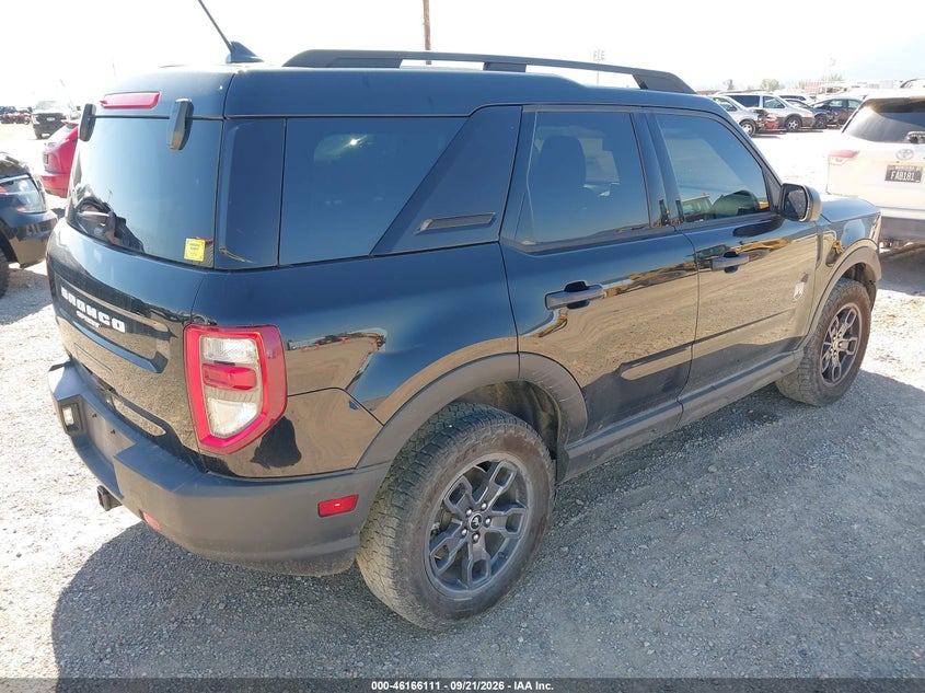 Vin: 3fmcr9b65mra95083, lot: 46665953, ford bronco sport big bend 20214