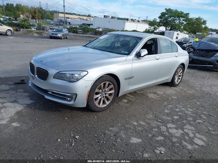 BMW 740I 2014 VIN WBAYA6C52ED144110