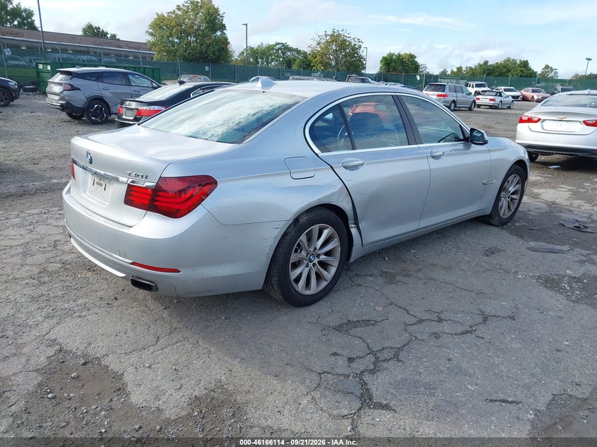 BMW 740I 2014 VIN WBAYA6C52ED144110