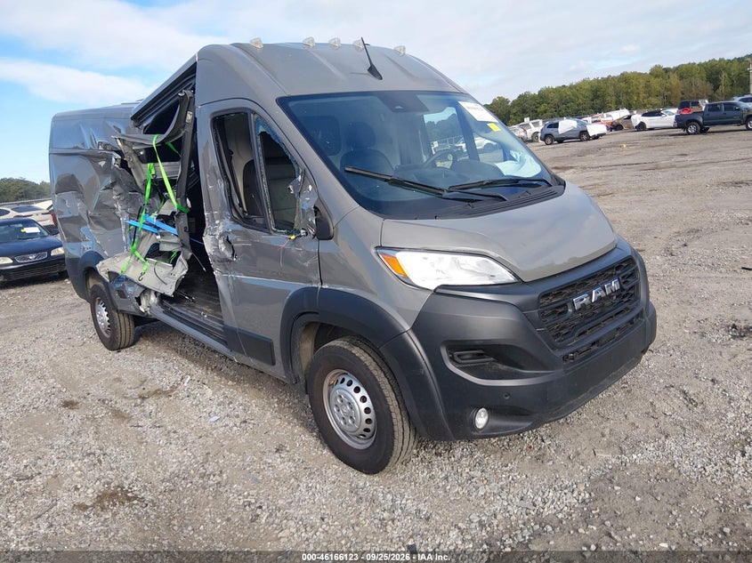 Vin: 3c6lrvdg3te155152, lot: 46665965, ram promaster 2500 tradesman high roof 159 wb w/pass seat 2026 img_1