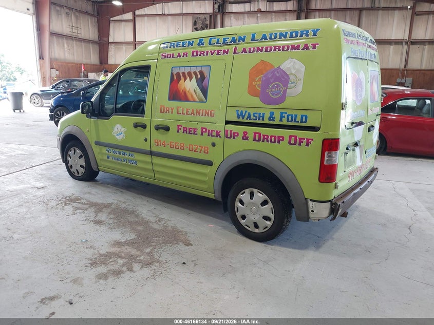 Vin: nm0ls7cn0dt157293, lot: 46665976, ford transit connect xl 20133