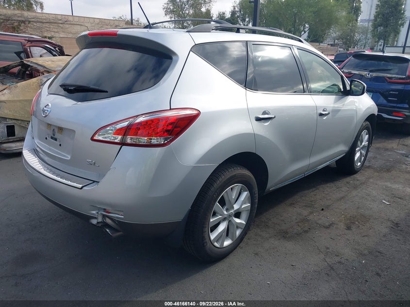 Vin: jn8az1muxcw121346, lot: 46665982, nissan murano sl 20124