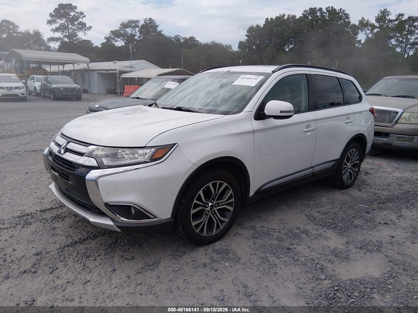 Vin: ja4ad3a37gz017266, lot: 46665983, mitsubishi outlander sel 20162