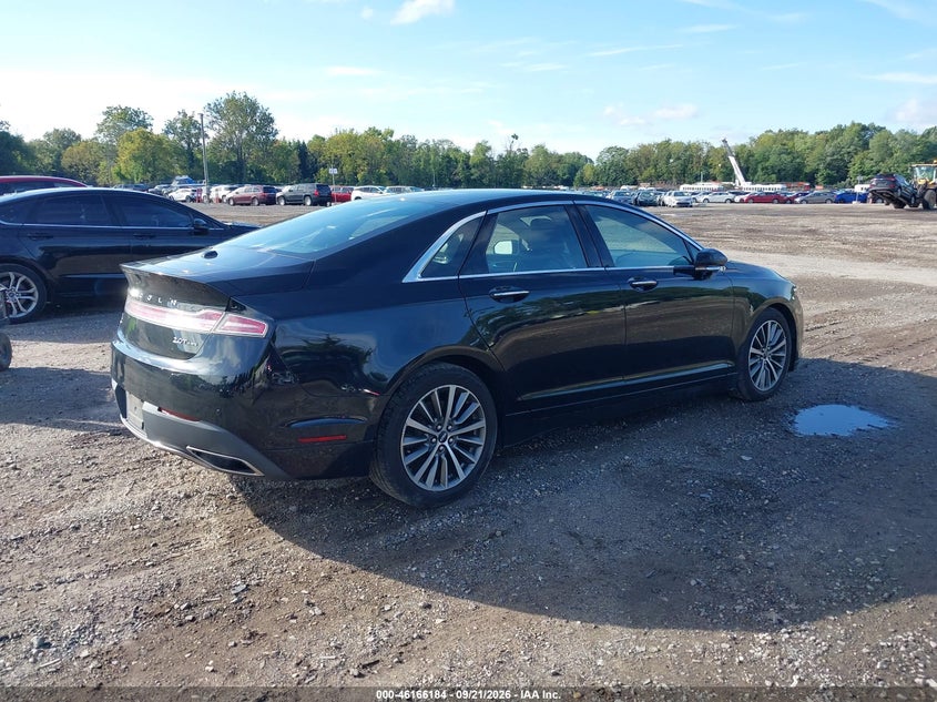 Vin: 3ln6l5d94jr602081, lot: 46666026, lincoln mkz select 20184