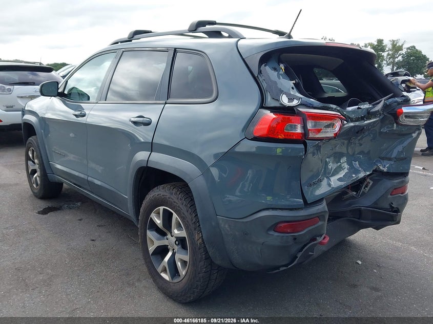 Vin: 1c4pjmbs1ew255410, lot: 46666027, jeep cherokee trailhawk 20143