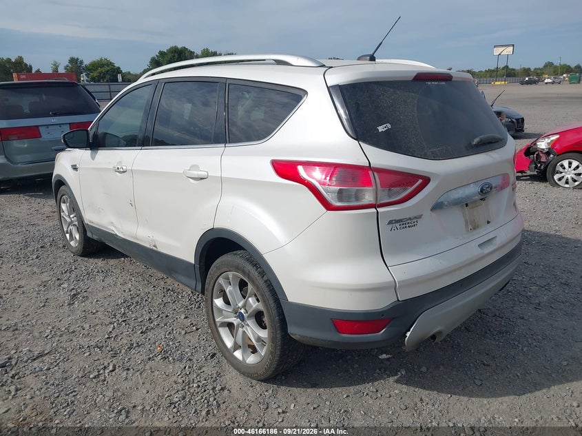 Vin: 1fmcu0j96gua09511, lot: 46666028, ford escape titanium 20163