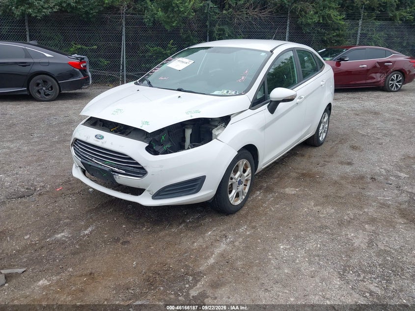 2016 Ford Fiesta, Удар спереду, IAAI, VIN 3FADP4BJ5GM178350 — фото 2