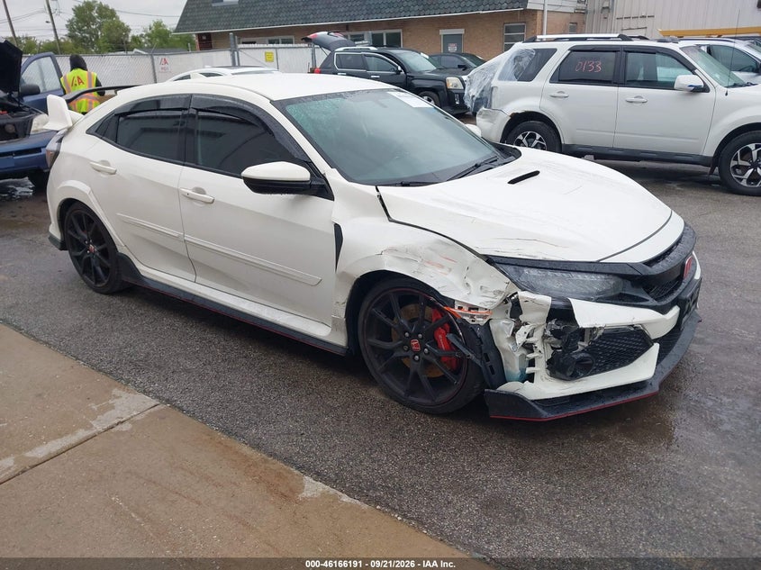 Vin: shhfk8g72ju204614, lot: 46666033, honda civic type r touring 2018 img_1
