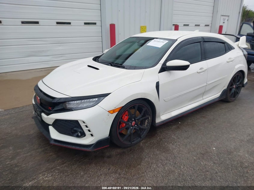 Vin: shhfk8g72ju204614, lot: 46666033, honda civic type r touring 20182
