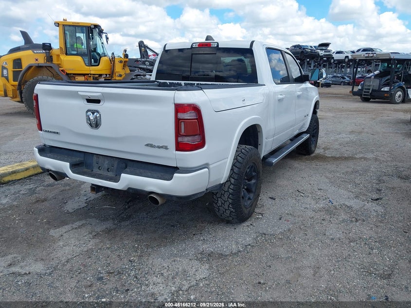 Vin: 1c6srfjt9kn777509, lot: 46666054, ram 1500 laramie  4x4 5'7 box 20194