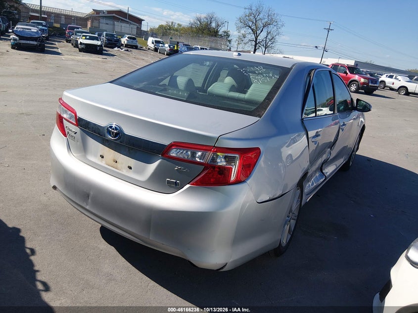 Vin: 4t1bd1fk9eu119057, lot: 46666078, toyota camry hybrid xle 20144
