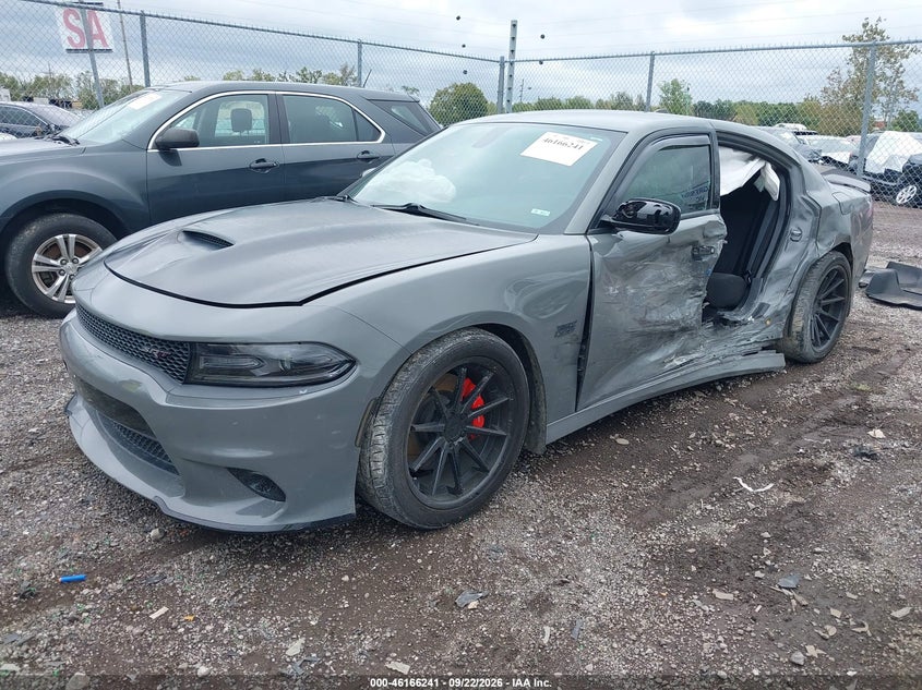 Vin: 2c3cdxgj9hh514692, lot: 46666083, dodge charger r/t scat pack rwd 20172