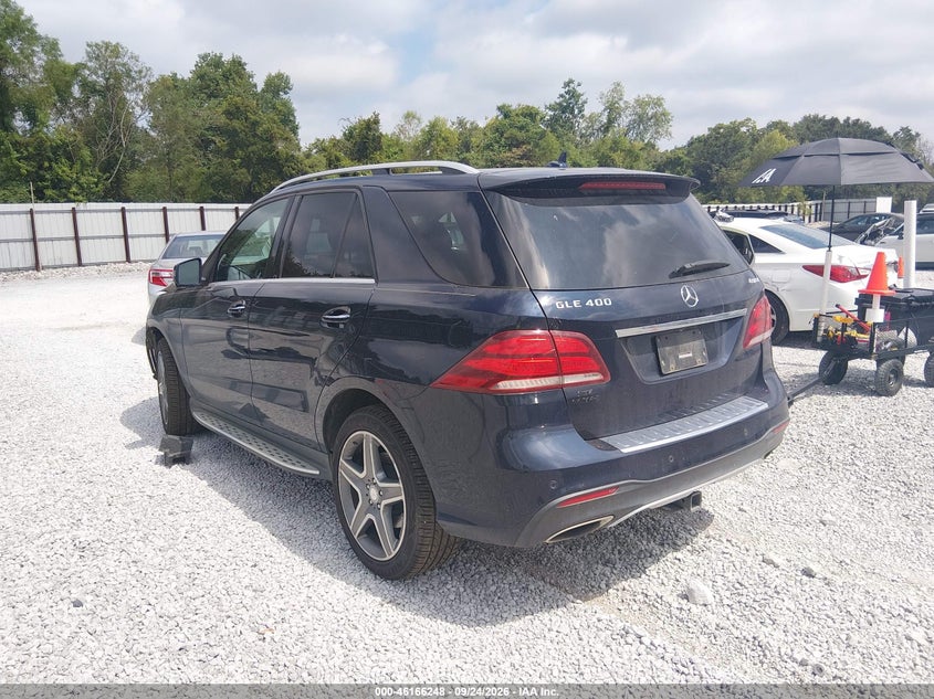 Vin: 4jgda5gb7ga740728, lot: 46666090, mercedes-benz gle 400 4matic 20163