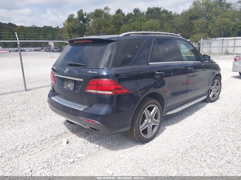 Vin: 4jgda5gb7ga740728, lot: 46666090, mercedes-benz gle 400 4matic 20164