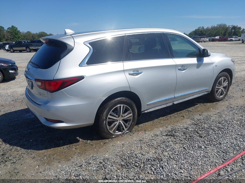 Vin: 5n1dl0mm7lc531684, lot: 46666096, infiniti qx60 pure awd 20204