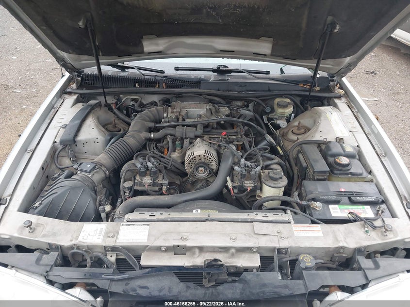 FORD THUNDERBIRD 1997 VIN 1FALP62W3VH135629