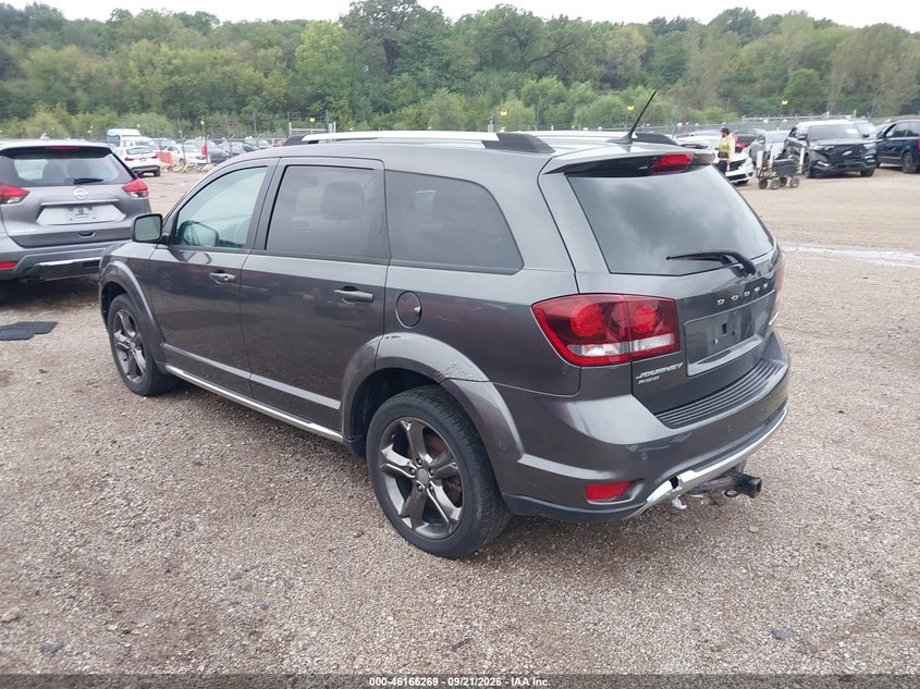 Vin: 3c4pddggxft544515, lot: 46666111, dodge journey crossroad 20153
