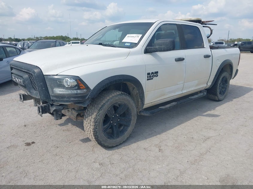Vin: 1c6rr7lg4ps596119, lot: 46666121, ram 1500 classic warlock  4x4 5'7 box 20232