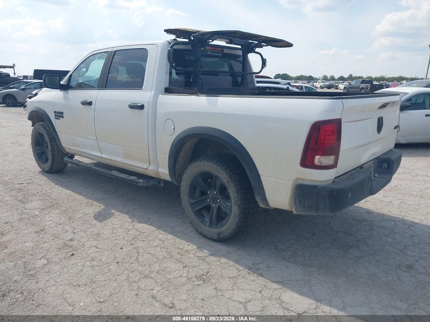 Vin: 1c6rr7lg4ps596119, lot: 46666121, ram 1500 classic warlock  4x4 5'7 box 20233
