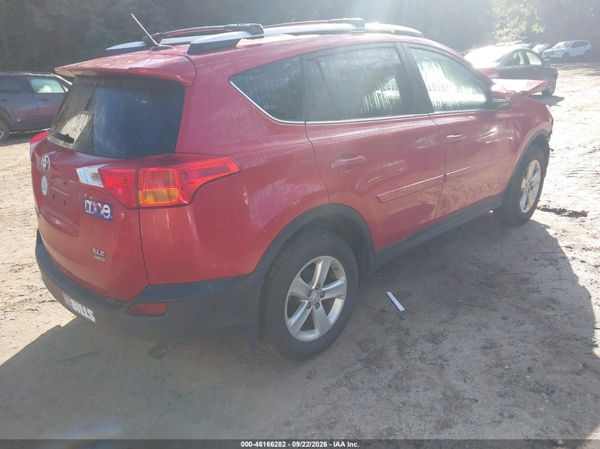 Vin: 2t3rfrev2dw039012, lot: 46666124, toyota rav4 xle 20134