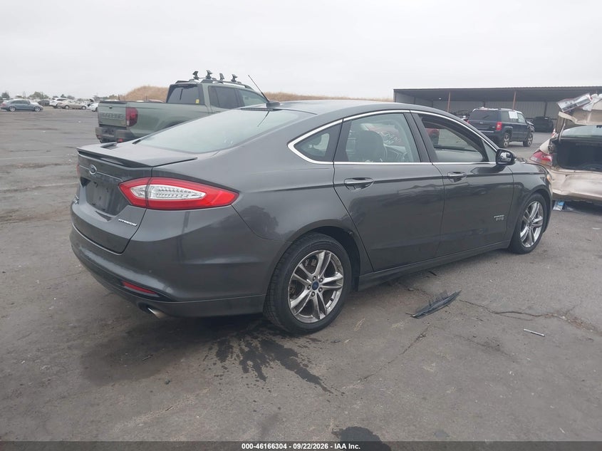 Vin: 3fa6p0su8gr235896, lot: 46666146, ford fusion energi titanium 20164