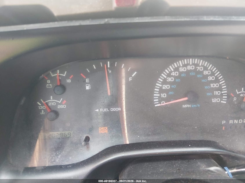 DODGE RAM 1500 1998 VIN 3B7HC12Y5WM288347