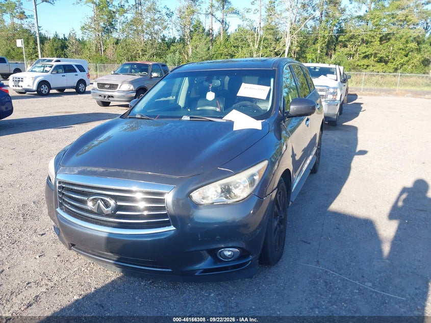 Vin: 5n1al0mn2dc320776, lot: 46666150, infiniti jx35 20132