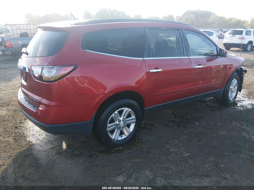 Vin: 1gnkrgkd6ej253226, lot: 46666151, chevrolet traverse 1lt 20144