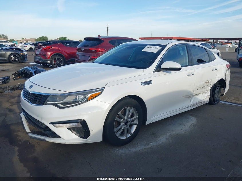 Vin: 5xxgt4l38kg323653, lot: 46666181, kia optima lx 20192
