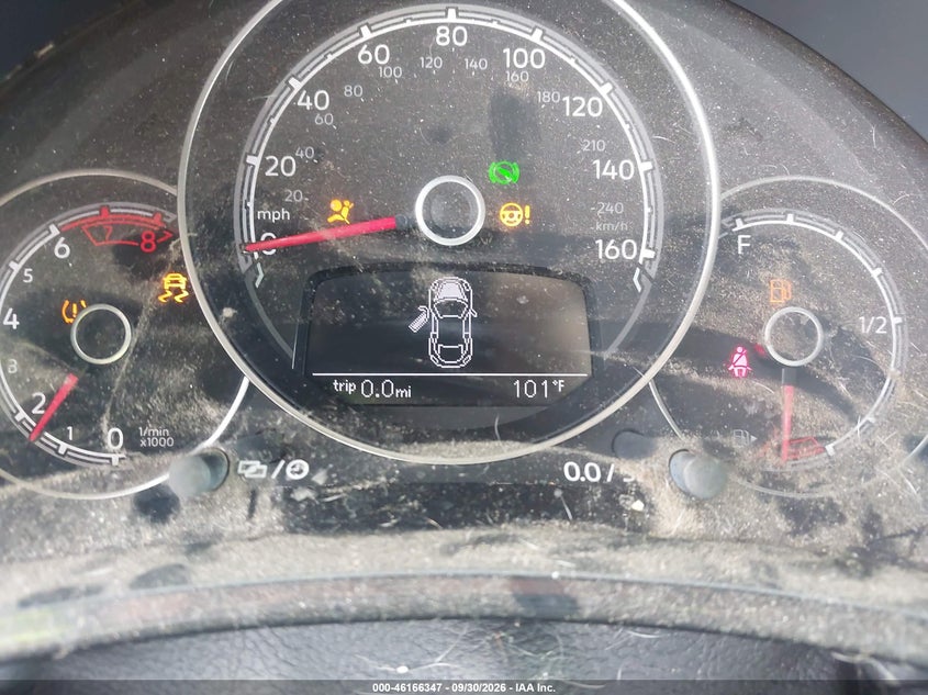 VOLKSWAGEN BEETLE 2017 VIN 3VWF17AT9HM628430