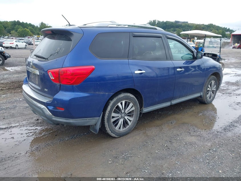 Vin: 5n1dr2mn2hc608309, lot: 46666205, nissan pathfinder sv 20174