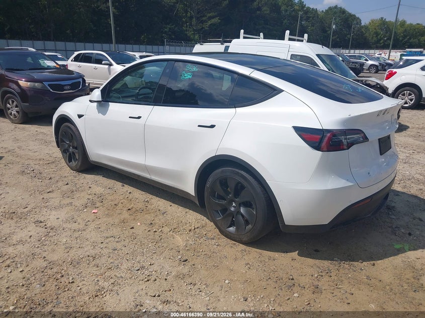 Vin: 5yjygdee7mf190168, lot: 46666232, tesla model y long range dual motor all-wheel drive 20213