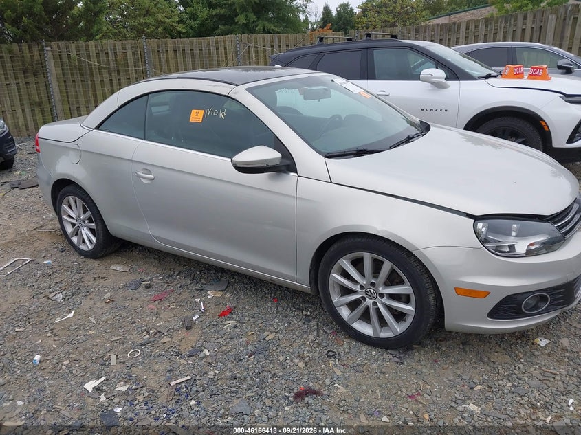 VOLKSWAGEN EOS 2012 VIN WVWBW7AH5CV001334