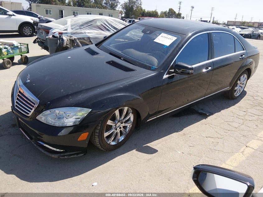 Vin: wddng7bb9aa347885, lot: 46666295, mercedes-benz s 550 20102