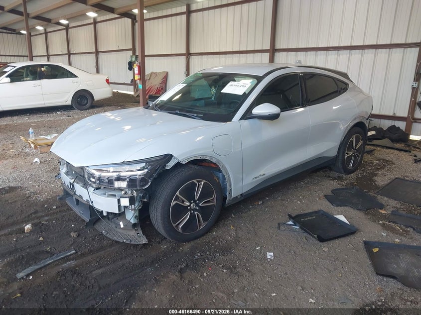 Vin: 3fmtk1ss3nma12493, lot: 46666332, ford mustang mach-e select 20222