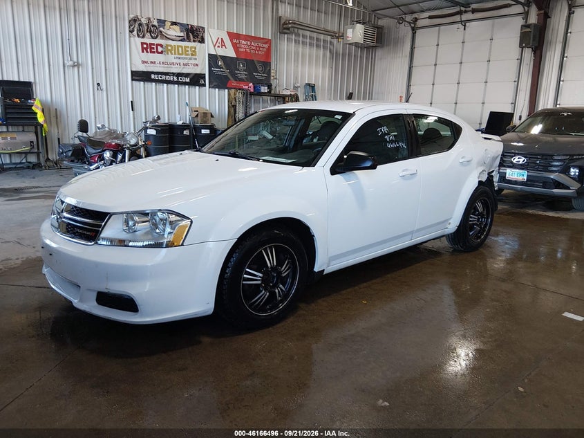 Vin: 1c3cdzab1cn231670, lot: 46666338, dodge avenger se 20122