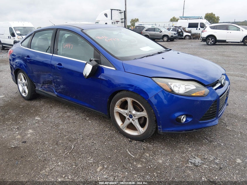 Vin: 1fadp3j23dl155229, lot: 46666339, ford focus titanium 2013 img_1