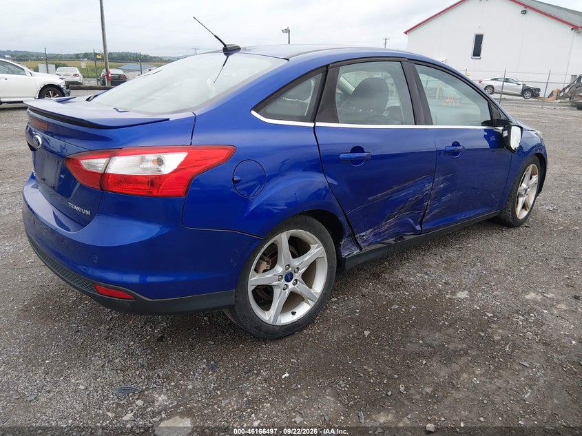 Vin: 1fadp3j23dl155229, lot: 46666339, ford focus titanium 20134