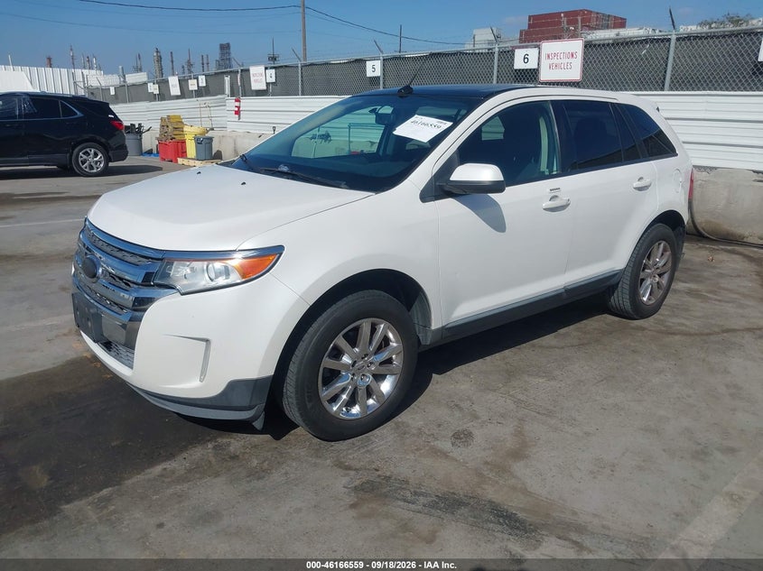 Vin: 2fmdk3jc6dbc81808, lot: 46666401, ford edge sel 20132