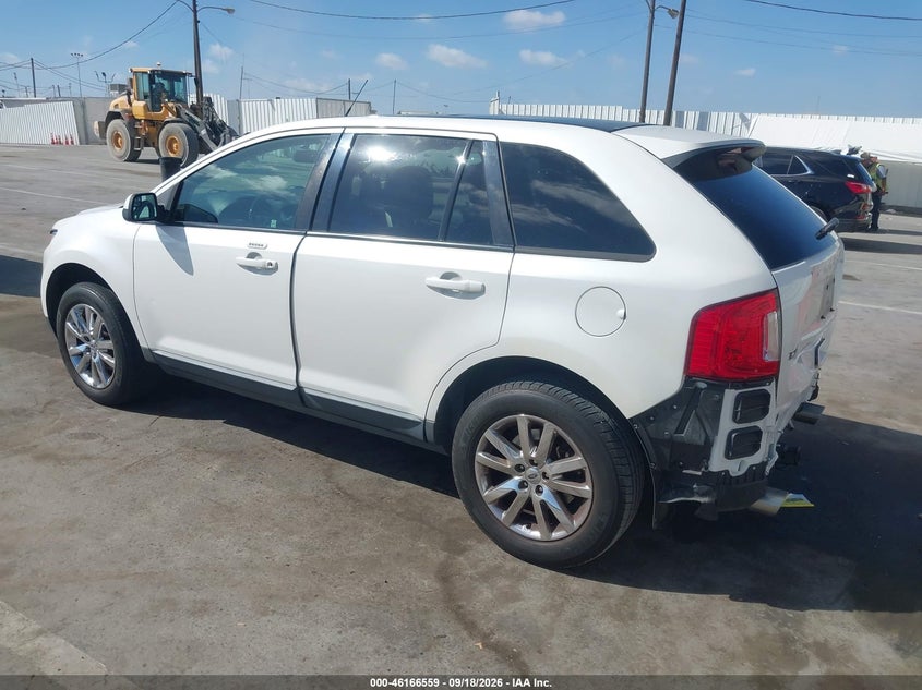 Vin: 2fmdk3jc6dbc81808, lot: 46666401, ford edge sel 20133