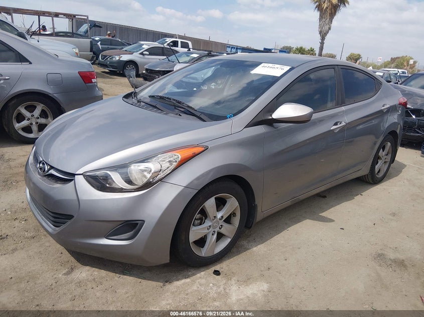 Vin: kmhdh4ae6du947372, lot: 46666418, hyundai elantra gls 20132