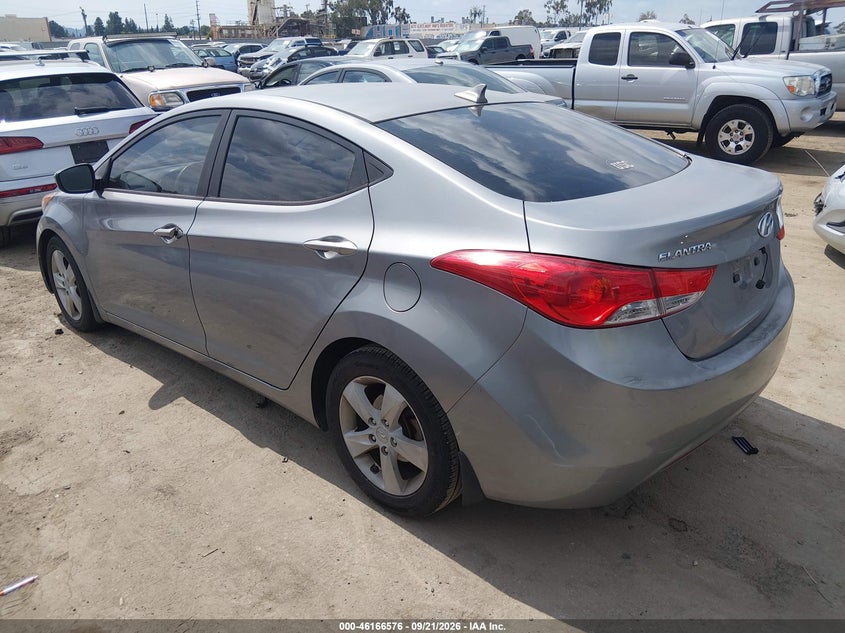 Vin: kmhdh4ae6du947372, lot: 46666418, hyundai elantra gls 20133