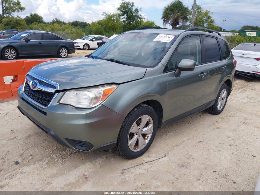 Vin: jf2sjadcxfh495836, lot: 46666424, subaru forester 2.5i premium 20152