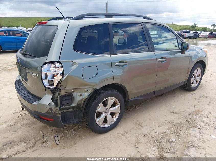 Vin: jf2sjadcxfh495836, lot: 46666424, subaru forester 2.5i premium 20154